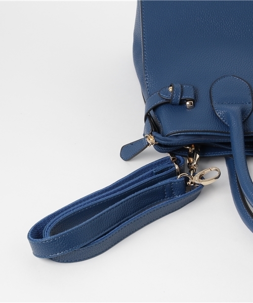 PLAIN CLOTHING（プレーンクロージング）の「スクエアハンドバッグ【PLAIN CLOTHING】（ショルダーバッグ・レディース・カーキ/ブラック/ベージュ/ネイビー/レッド/キャメル/グレー・FREE）」の12枚目の写真