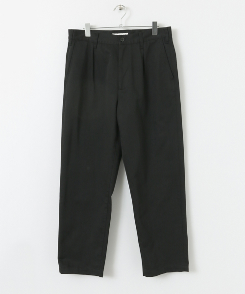 URBAN RESEARCH(アーバンリサーチ)の「UR T/Cツイル ワンタックワイドパンツ(その他パンツ・メンズ・ベージュ/カーキ/ブラック・LARGE/MEDIUM)」の16枚目の写真