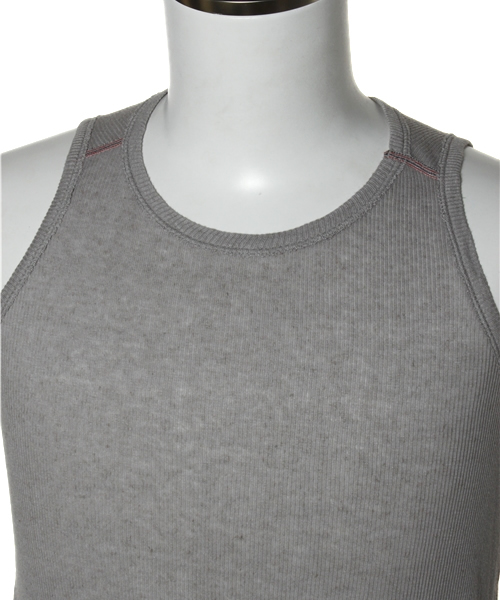 AMERICAN RAG CIE(アメリカンラグシー)の「CASH CA(108-CSH-CT0014)(タンクトップ・メンズ・ネイビー/グレー・MEDIUM/SMALL)」の5枚目の写真