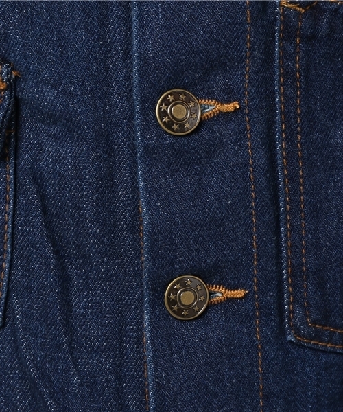 Fashion Letter（ファッションレター）の「ゆるサロペットデニムパンツ（サロペット/オーバーオール・レディース・ネイビー/ブルー・LL/3L/4L/M/L）」の17枚目の写真