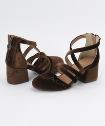 axes femme | 刺繍入りギリー風パンプス(パンプス)