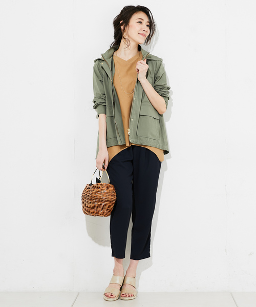 RIVE DROITE（リヴドロワ）の「【通勤服】ジョーゼットジョッパーパンツ（その他パンツ・レディース・ブラック/ネイビー/キャメル・38/36）」の5枚目の写真