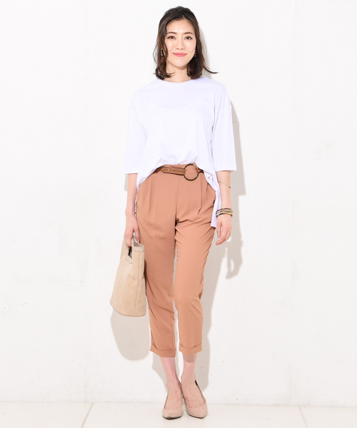 RIVE DROITE（リヴドロワ）の「【通勤服】ジョーゼットジョッパーパンツ（その他パンツ・レディース・ブラック/ネイビー/キャメル・38/36）」の8枚目の写真