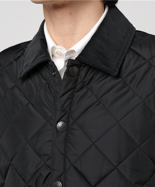 HELIOPOLE(エリオポール)の「Barbour NEW LIDDESDALE キルティングジャケット(ブルゾン・メンズ・ブラック/ネイビー・36/38)」の4枚目の写真
