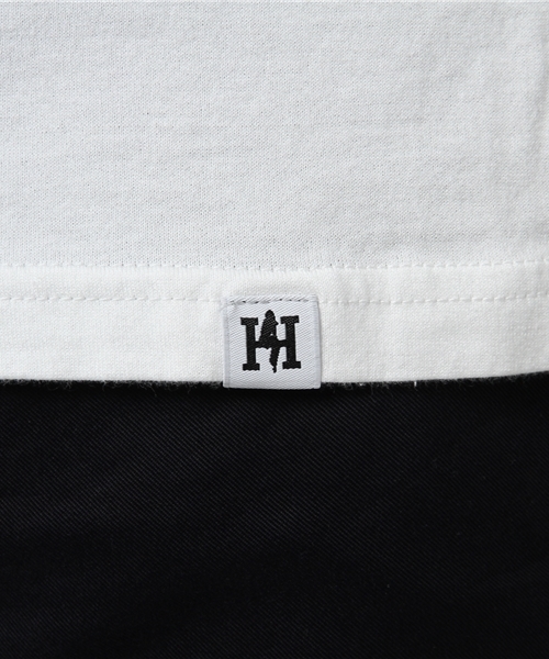 HYSTERIC GLAMOUR（ヒステリックグラマー）の「HYS KILLER プリント リブ付Tシャツ（Tシャツ/カットソー・メンズ・ホワイト/ネイビー/レッド・LARGE/MEDIUM/SMALL/X-SMALL）」の5枚目の写真