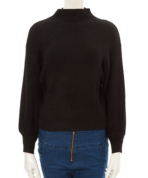 fifth（フィフス）の「ハイネックドルマンニット（ニット/セーター・レディース・ホワイト/ブラック/グレー/レッド・MEDIUM）」の3枚目の写真