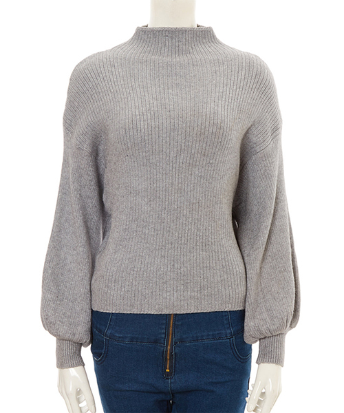 fifth（フィフス）の「ハイネックドルマンニット（ニット/セーター・レディース・ホワイト/ブラック/グレー/レッド・MEDIUM）」の5枚目の写真