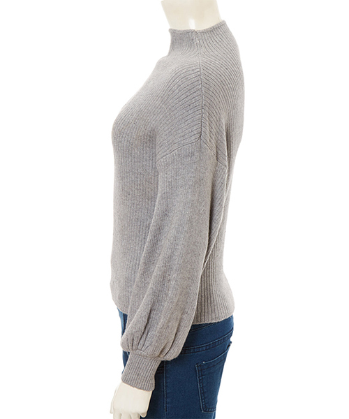 fifth（フィフス）の「ハイネックドルマンニット（ニット/セーター・レディース・ホワイト/ブラック/グレー/レッド・MEDIUM）」の6枚目の写真