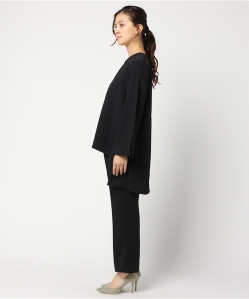 Emma Taylor（エマテイラー）の「マニッシュセットアップ（セットアップ・レディース・ブラック/グレイッシュベージュ・36/38）」の10枚目の写真