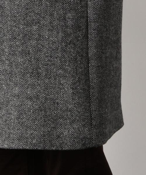 green label relaxing（グリーンレーベルリラクシング）の「CMダブルフェイス ダブルチェスター コート ◆（チェスターコート・メンズ・グレー/ブラウン/ネイビー・LARGE/MEDIUM/SMALL）」の14枚目の写真