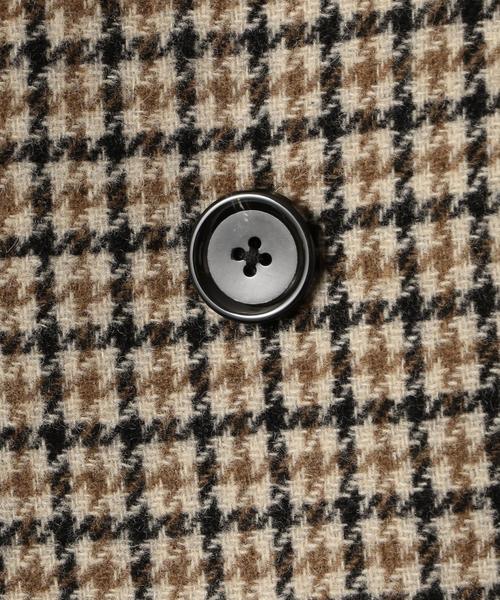 green label relaxing（グリーンレーベルリラクシング）の「CMダブルフェイス ダブルチェスター コート ◆（チェスターコート・メンズ・グレー/ブラウン/ネイビー・LARGE/MEDIUM/SMALL）」の4枚目の写真