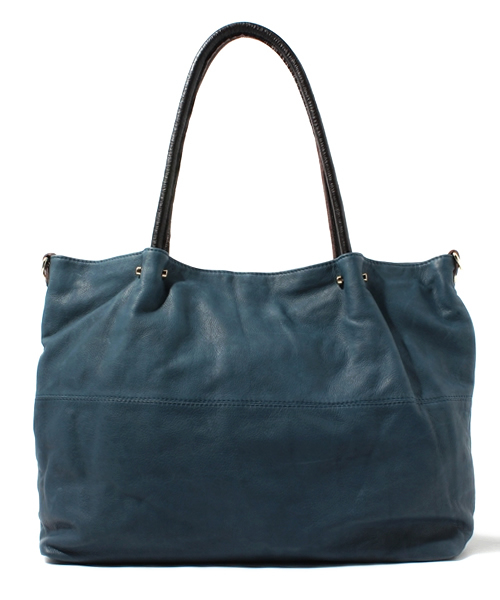 NANO universe（ナノユニバース）の「プレーンレザートートバッグ（トートバッグ・メンズ・ブラック/グレー/ブラウン/ダークブラウン/ライトブラウン/グリーン/カーキ/ブルー/レッド・FREE）」の8枚目の写真