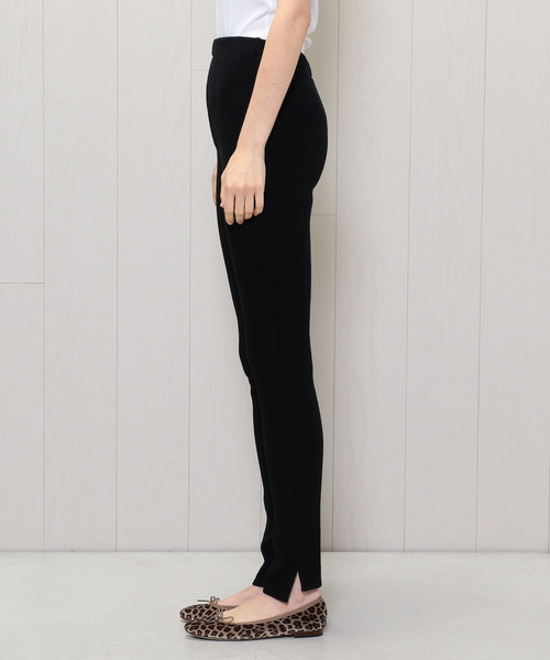 H　BEAUTY&YOUTH UNITED ARROWS（エイチビューティーアンドユースユナイテッドアローズ）の「＜H＞RIBLEGGINGS/レギンス（レギンス/スパッツ・レディース・ブラック/グレー/ダークブラウン/ナチュラル/オフホワイト・FREE）」の7枚目の写真