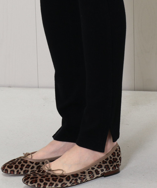 H　BEAUTY&YOUTH UNITED ARROWS（エイチビューティーアンドユースユナイテッドアローズ）の「＜H＞RIBLEGGINGS/レギンス（レギンス/スパッツ・レディース・ブラック/グレー/ダークブラウン/ナチュラル/オフホワイト・FREE）」の15枚目の写真