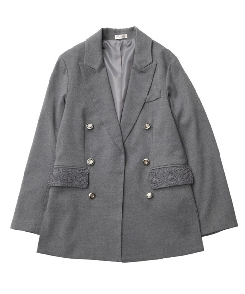 axes femme（アクシーズファム）の「W釦テーラージャケット