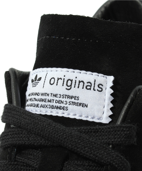 adidas Originals（アディダスオリジナルス）の「アディダス マッチプレイ テニスシューズ スタンスミス <adidas MATCH PLAY>（スニーカー・メンズ・ブラック/ホワイト・26.5cm/27cm/27.5cm/28cm）」の10枚目の写真