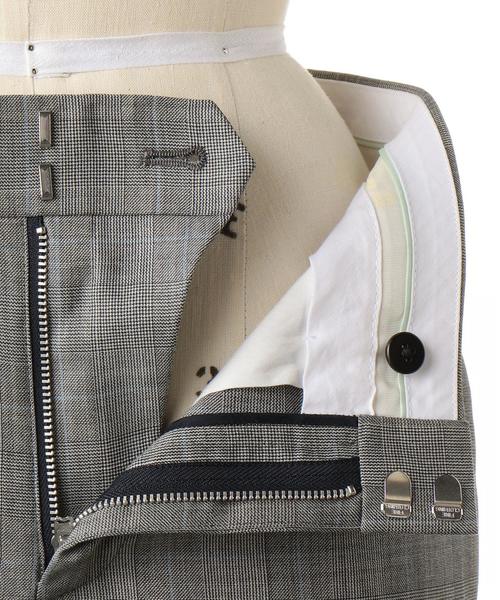 Drawer（ドゥロワー）の「Drawer グレンチェック スリムパンツ（その他  