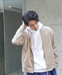 niko and... | Nストレッチスウェードブルゾン【niko and ...】(ブルゾン)