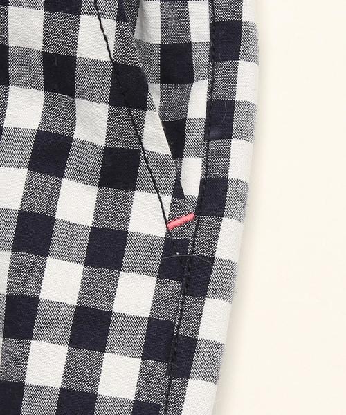 coen(コーエン)の「【coen キッズ / ジュニア】ダンガリーフレアキュロット(100~150cm)(その他パンツ・キッズ・チェック/ライトブルー・100/110/120/130/140/150)」の16枚目の写真