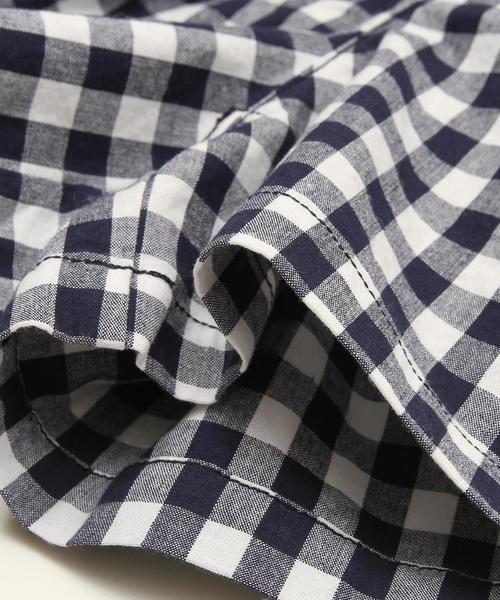 coen(コーエン)の「【coen キッズ / ジュニア】ダンガリーフレアキュロット(100~150cm)(その他パンツ・キッズ・チェック/ライトブルー・100/110/120/130/140/150)」の18枚目の写真