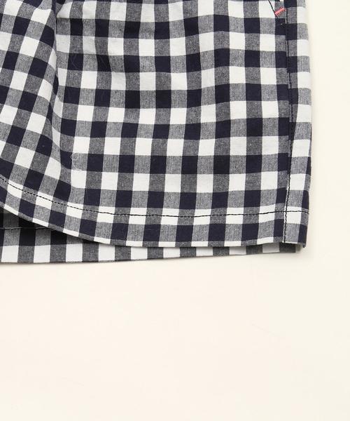 coen(コーエン)の「【coen キッズ / ジュニア】ダンガリーフレアキュロット(100~150cm)(その他パンツ・キッズ・チェック/ライトブルー・100/110/120/130/140/150)」の19枚目の写真