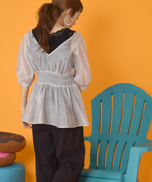 w closet（ダブルクローゼット）の「スリット入りワイドパンツ_（その他パンツ・レディース・アイボリー/グレー/スミクロ・FREE）」の22枚目の写真