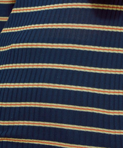 Abahouse Devinette（ドゥヴィネット）の「SUPER120sタートルハイゲージリブニット（ニット/セーター・レディース・ホワイト/ライトグレー/ブラック/ベージュ/ネイビー/ブルー/ブルー系その他・フリー）」の14枚目の写真