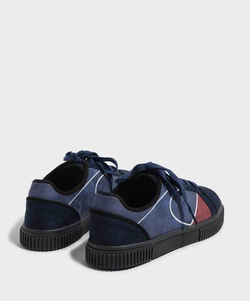 CHARLES & KEITH(チャールズ & キース)の「クラシックレースアップスニーカー / CLASSIC LACE UP SNEAKERS(スニーカー・レディース・ホワイト/ダークブルー・22.5cm/23cm/23.5cm/24.5cm/25cm/25.5cm)」の11枚目の写真