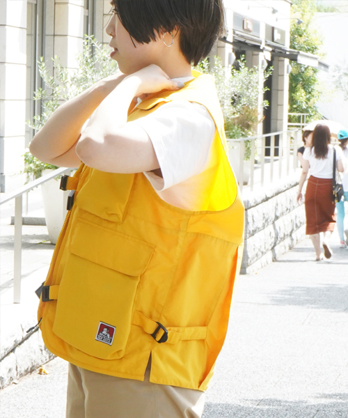 BEN DAVIS ORIGINALS(ベンデイビスオリジナルス)の「BEN DAVIS MULTI FUNCTION FISHING VEST/ベンデイビス フィッシングベスト(ベスト・メンズ・ベージュ/ネイビー/レッド/イエロー/ブラック・FREE)」の13枚目の写真