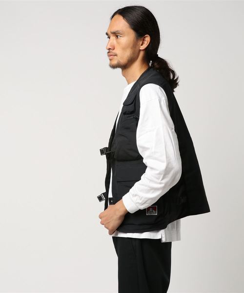 BEN DAVIS ORIGINALS(ベンデイビスオリジナルス)の「BEN DAVIS MULTI FUNCTION FISHING VEST/ベンデイビス フィッシングベスト(ベスト・メンズ・ベージュ/ネイビー/レッド/イエロー/ブラック・FREE)」の16枚目の写真