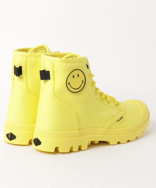PALLADIUM(パラディウム)の「PALLADIUM/パラディウム PAMPA SMILEY FEST BAG/パンパ スマイリー フェスト バッグ(スニーカー・メンズ・ブラック/カーキ/ピンク/イエロー・23cm/23.5cm/24cm/24.5cm/25cm/25.5cm/26cm/26.5cm/27cm/27.5cm/28cm)」の5枚目の写真