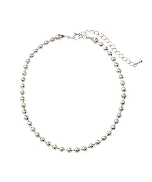 jouetie(ジュエティ)の「ボールチェーンチョーカー(チョーカー・レディース・シルバー/ゴールド・FREE)」の2枚目の写真