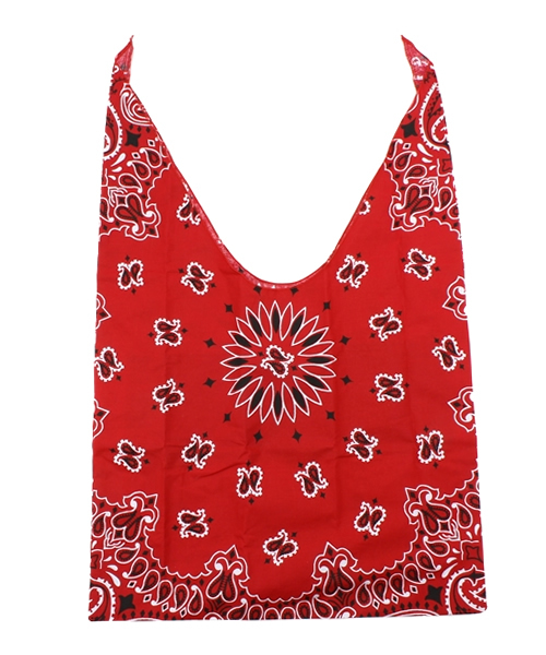 BEAMS BOY（ビームスボーイ）の「CAROLINA / バンダナ トート（トートバッグ・レディース・レッド/ネイビー/ブラック/レッド系その他/ミント・ONE SIZE）」の4枚目の写真