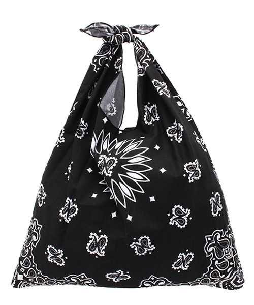 BEAMS BOY（ビームスボーイ）の「CAROLINA / バンダナ トート（トートバッグ・レディース・レッド/ネイビー/ブラック/レッド系その他/ミント・ONE SIZE）」の2枚目の写真