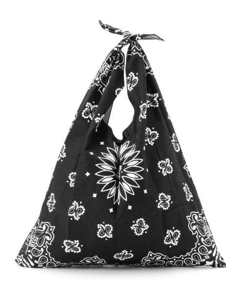 BEAMS BOY（ビームスボーイ）の「CAROLINA / バンダナ トート（トートバッグ・レディース・レッド/ネイビー/ブラック/レッド系その他/ミント・ONE SIZE）」の21枚目の写真