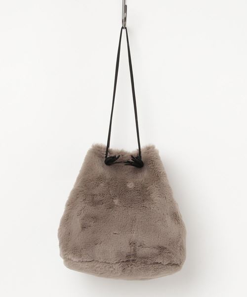 Kelen(ケレン)の「「KELEN / ケレン」リバーシブルムートンバッグ"Nador"(エコバッグ/サブバッグ・レディース・ブラウン/キャメル/グレー/ホワイト・FREE)」の2枚目の写真
