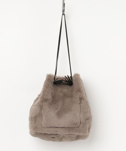 Kelen(ケレン)の「「KELEN / ケレン」リバーシブルムートンバッグ"Nador"(エコバッグ/サブバッグ・レディース・ブラウン/キャメル/グレー/ホワイト・FREE)」の10枚目の写真