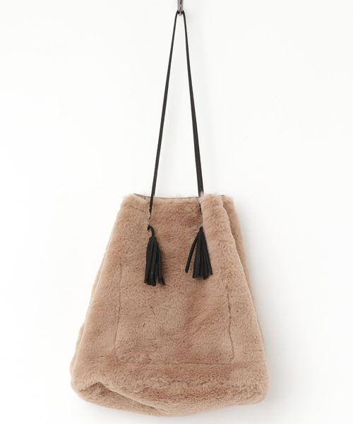 Kelen(ケレン)の「「KELEN / ケレン」リバーシブルムートンバッグ"Nador"(エコバッグ/サブバッグ・レディース・ブラウン/キャメル/グレー/ホワイト・FREE)」の7枚目の写真