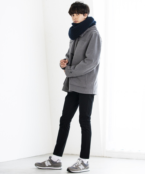 WEGO（ウィゴー）の「WEGO/リブスヌード（ネックウォーマー/スヌード・メンズ・ワイン/マスタード/ネイビー/パープル/グレー/ブラック・FREE）」の11枚目の写真