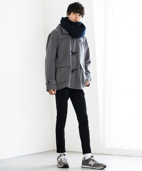 WEGO（ウィゴー）の「WEGO/リブスヌード（ネックウォーマー/スヌード・メンズ・ワイン/マスタード/ネイビー/パープル/グレー/ブラック・FREE）」の12枚目の写真