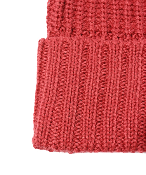 CIAOPANIC（チャオパニック）の「【Ciaopanic】ケーブルMESHニット（ニットキャップ/ビーニー・レディース・ブラウン/グレー/ネイビー/ブラック/ワインレッド・FREE）」の15枚目の写真