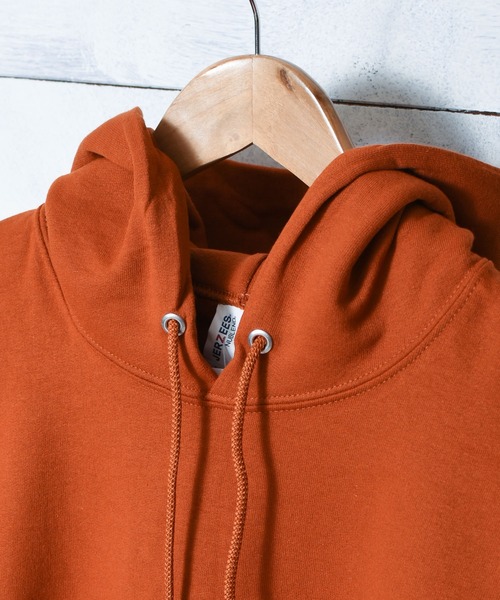 JERZEES(ジャージーズ)の「【Ir】【JERZEES】裏起毛プルパーカー(パーカー・レディース・ホワイト/ブラック/杢グレー/ネイビー/パープル/オレンジ/ベージュ/オリーブ/サックスブルー・MEDIUM/LARGE/SMALL/X-LARGE)」の16枚目の写真