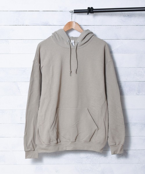 JERZEES(ジャージーズ)の「【Ir】【JERZEES】裏起毛プルパーカー(パーカー・レディース・ホワイト/ブラック/杢グレー/ネイビー/パープル/オレンジ/ベージュ/オリーブ/サックスブルー・MEDIUM/LARGE/SMALL/X-LARGE)」の21枚目の写真