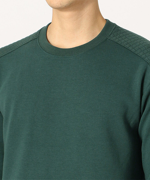 COMME CA ISM(コムサイズム)の「【ダンボールニット×ポリエステル】 カットソー(Tシャツ/カットソー・メンズ・ブラック/ネイビー/グレー/グリーン・MEDIUM/LARGE/X-LARGE)」の9枚目の写真