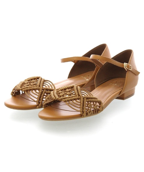 HIMIKO On Bleue（ヒミコオンブルー）の「【On Bleue】編み込みセパレート/883213（パンプス・レディース・ブラウン/レッド/ブルー・23.5cm/23.0cm/24.0cm）」の2枚目の写真