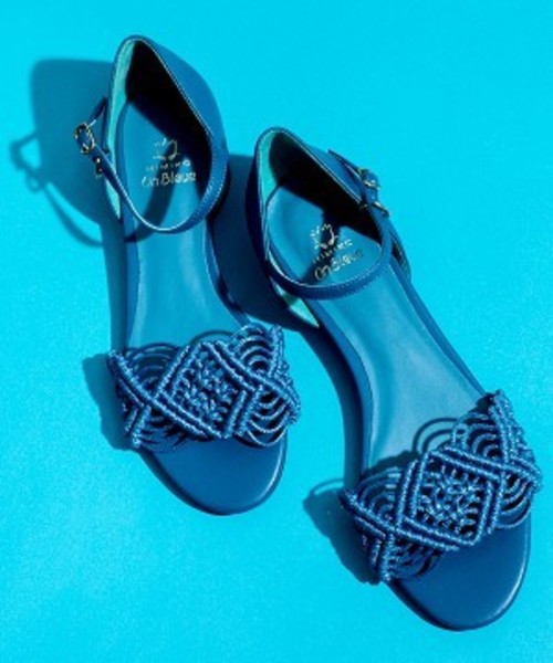 HIMIKO On Bleue（ヒミコオンブルー）の「【On Bleue】編み込みセパレート/883213（パンプス・レディース・ブラウン/レッド/ブルー・23.5cm/23.0cm/24.0cm）」の4枚目の写真