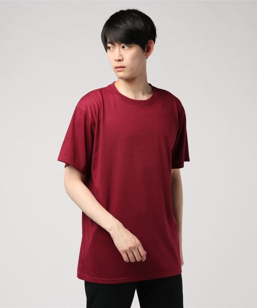 MYE-DO'（マイ・ドゥ）の「6.5オンス ドライ コットンタッチ Tシャツ（Tシャツ/カットソー・メンズ・ホワイト/レッド/ピンク/ターコイズブルー/ライム/イエロー/オレンジ/バーガンディー/コバルトブルー/アクア/ネイビー・XX-LARGE）」の10枚目の写真