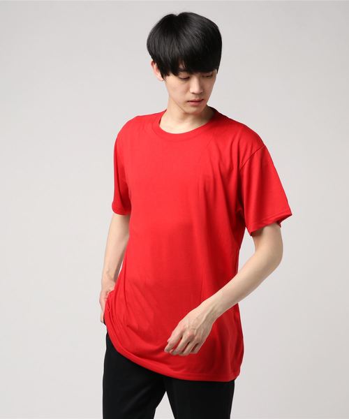 MYE-DO'（マイ・ドゥ）の「6.5オンス ドライ コットンタッチ Tシャツ（Tシャツ/カットソー・メンズ・ホワイト/レッド/ピンク/ターコイズブルー/ライム/イエロー/オレンジ/バーガンディー/コバルトブルー/アクア/ネイビー・XX-LARGE）」の2枚目の写真