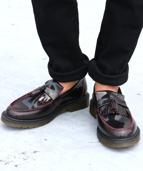 Dr.Martens ADRIAN POLISHED SMOOTH ローファー ADRIAN スナッフル ローファー