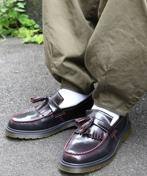 Dr. Martens】ADRIAN タッセルローファーチェリーレッド ドクター